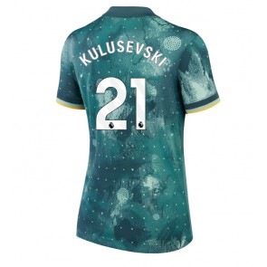 Tottenham Hotspur Dejan Kulusevski #21 Dámské Alternativní Dres 2024-25 Krátký Rukáv